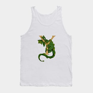 Green Dragon Letter Y 2023 Tank Top